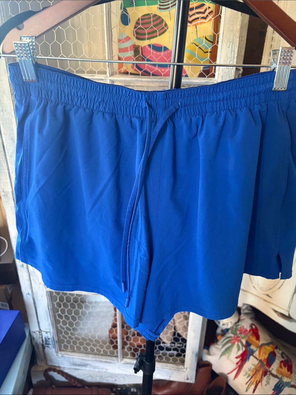 lululemon athletica Royal Blue Women's Athletic Drawstring Shorts